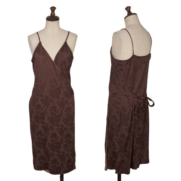 Jean Paul GAULTIER FEMME Floral Jacquard Dress Red Size 40