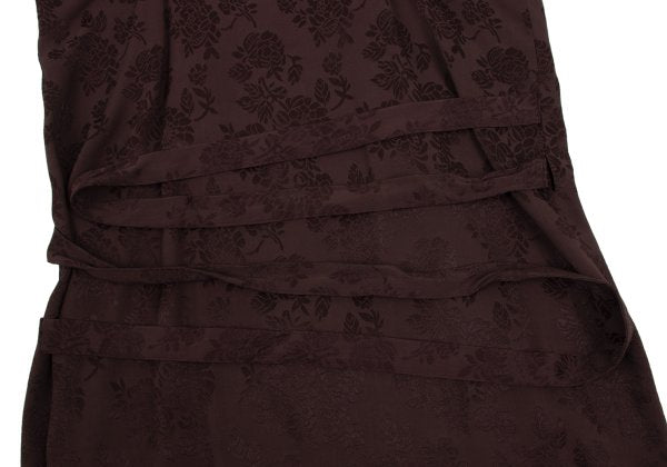 Jean Paul GAULTIER FEMME Floral Jacquard Dress Red Size 40