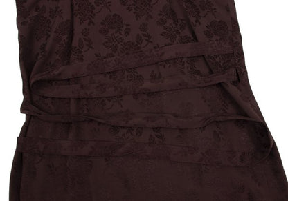 Jean Paul GAULTIER FEMME Floral Jacquard Dress Red Size 40