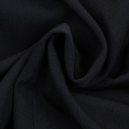 Yohji Yamamoto FEMME Wool Gabardine Dart Skirt Black Size SS