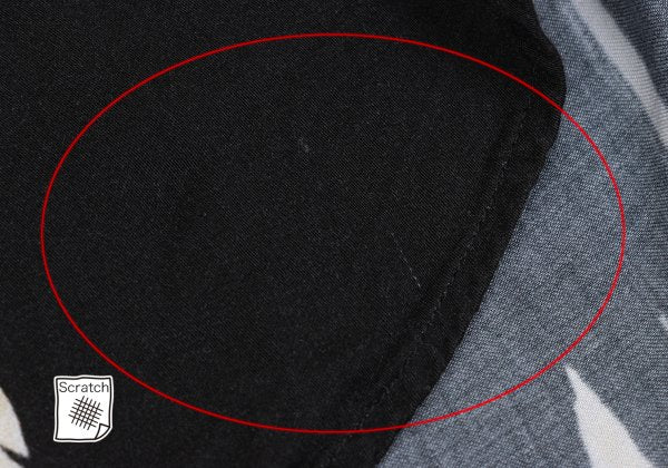 Ground Y x CYBORG 009 24AW Rayon Joe Shirt Black Size 3