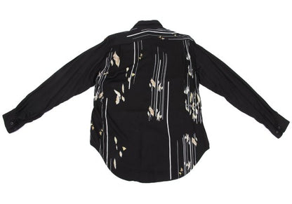 Ground Y x CYBORG 009 24AW Rayon Joe Shirt Black Size 3