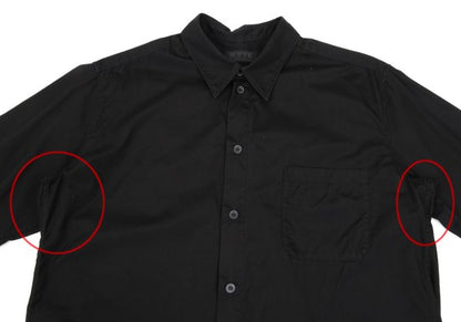 s'yte Broadcloth Long Sleeve Shirt Black Size 3