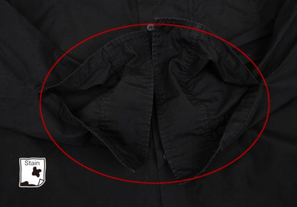 s'yte Broadcloth Long Sleeve Shirt Black Size 3