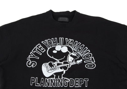 S'YTE x Peanuts 23AW Woodstock Sweatshirt Black Size 4