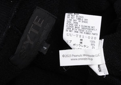 S'YTE x Peanuts 23AW Woodstock Sweatshirt Black Size 4