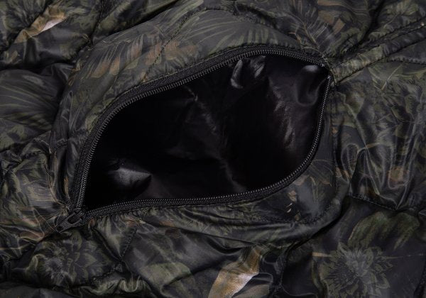 TAION s'yte Camo Quilting Down 2-Way Mini Bonsac Black/Khaki