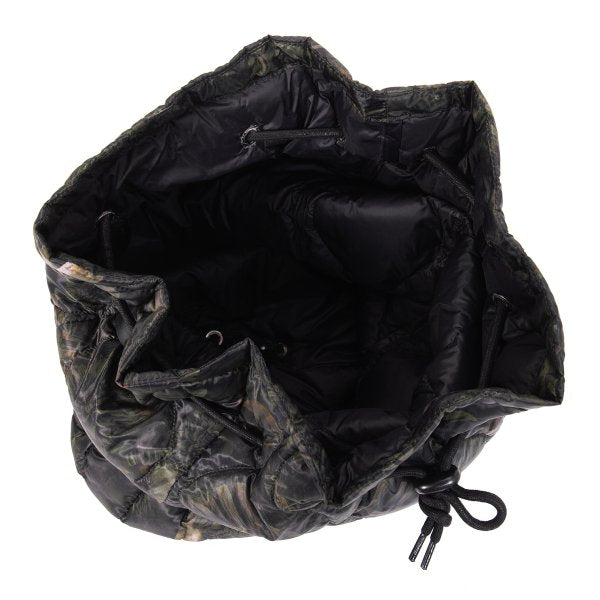 TAION s'yte Camo Quilting Down 2-Way Mini Bonsac Black/Khaki