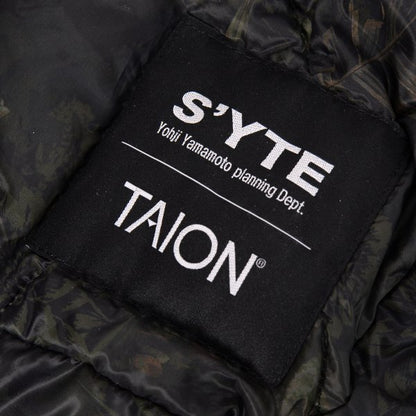 TAION s'yte Camo Quilting Down 2-Way Mini Bonsac Black/Khaki