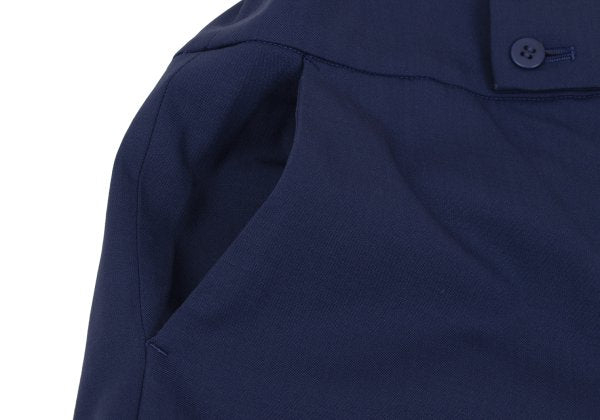 ISSEY MIYAKE Wool Stretch Straight Pants Navy Size 2