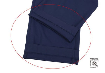 ISSEY MIYAKE Wool Stretch Straight Pants Navy Size 2