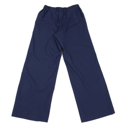 ISSEY MIYAKE Wool Stretch Straight Pants Navy Size 2