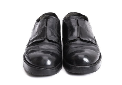 Y's for men Leather Slip-On Dress Shoes Black Size 5 (27cm)