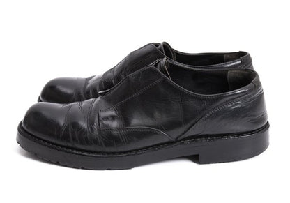 Y's for men Leather Slip-On Dress Shoes Black Size 5 (27cm)