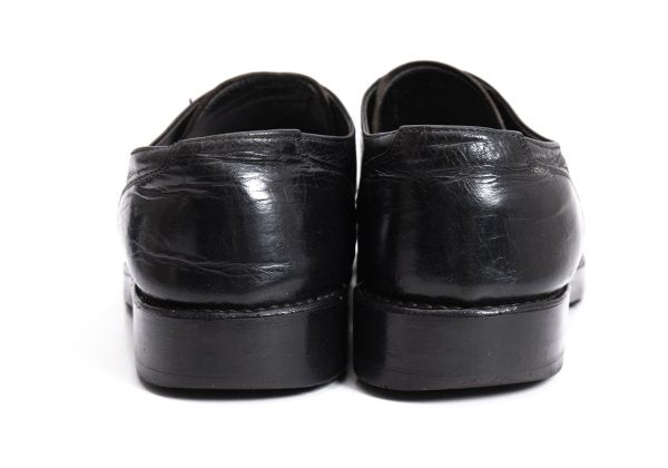 Y's for men Leather Slip-On Dress Shoes Black Size 5 (27cm)