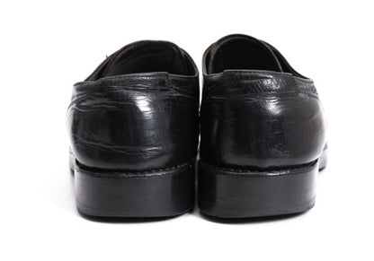 Y's for men Leather Slip-On Dress Shoes Black Size 5 (27cm)