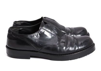Y's for men Leather Slip-On Dress Shoes Black Size 5 (27cm)