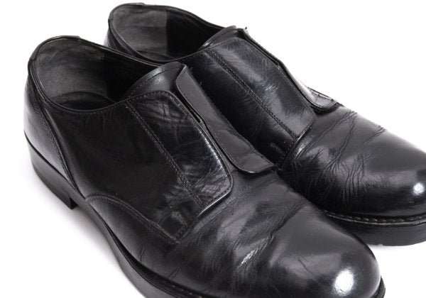 Y's for men Leather Slip-On Dress Shoes Black Size 5 (27cm)