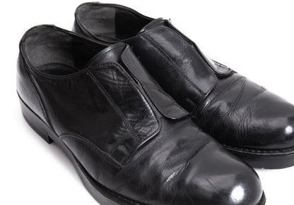 Y's for men Leather Slip-On Dress Shoes Black Size 5 (27cm)