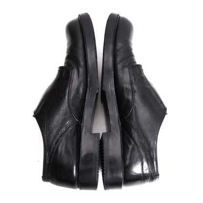 Y's for men Leather Slip-On Dress Shoes Black Size 5 (27cm)