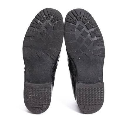 Y's for men Leather Slip-On Dress Shoes Black Size 5 (27cm)