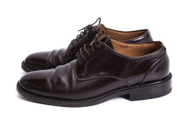 ISSEY MIYAKE Leather Lace-up Dress Shoes Brown Size 26cm
