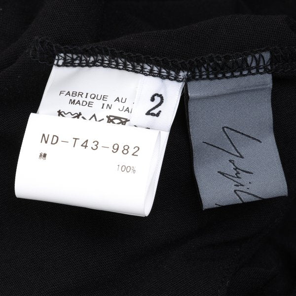 Yohji Yamamoto NOIR Cotton Panel Design Top Size 2