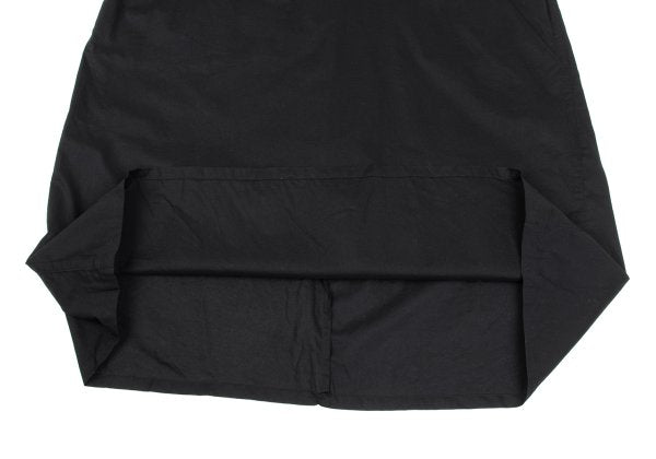 Y's Mixed Material Knit Sleeveless Dress Black Size 2