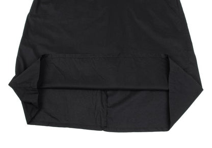 Y's Mixed Material Knit Sleeveless Dress Black Size 2