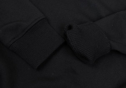 Y's PINK Stretch Wool Back Long Tunic Black Blouse Size 2