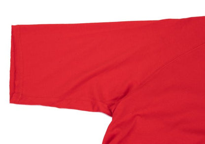s'yte Cotton Cutoff Raglan T-Shirt Red Size M