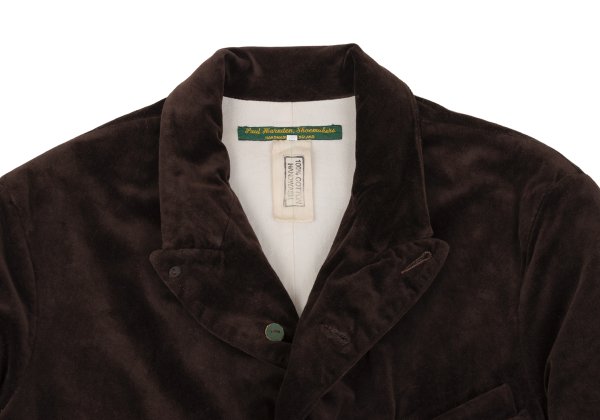 Paul Harnden Velvet Blazer Jacket Brown Size M