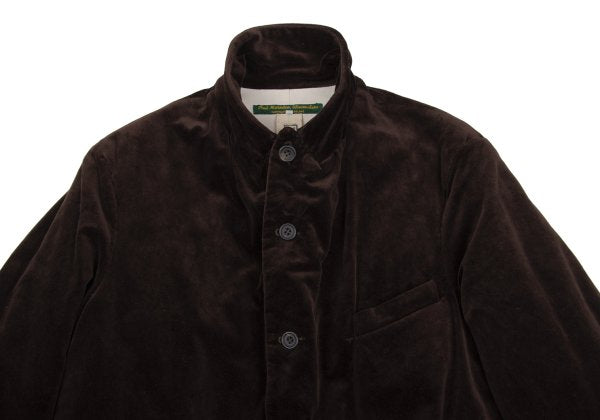 Paul Harnden Velvet Blazer Jacket Brown Size M