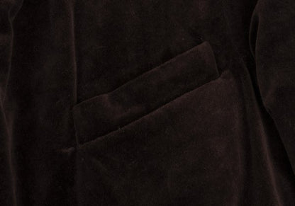 Paul Harnden Velvet Blazer Jacket Brown Size M