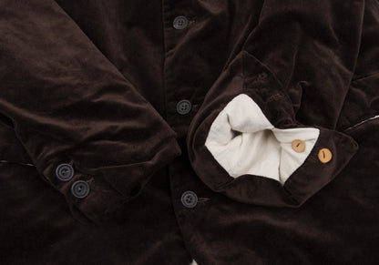 Paul Harnden Velvet Blazer Jacket Brown Size M