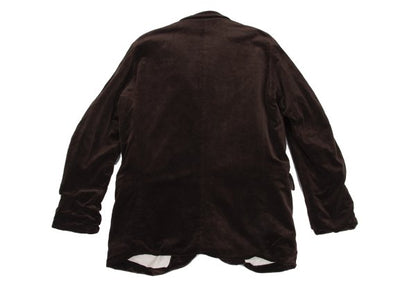 Paul Harnden Velvet Blazer Jacket Brown Size M
