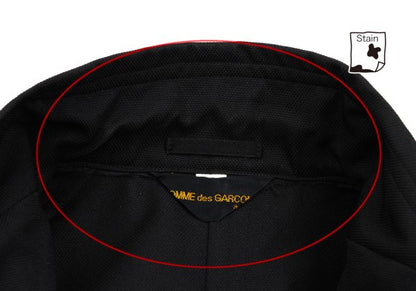 COMME des GARCONS Inside Out Design Jacket Black Size M