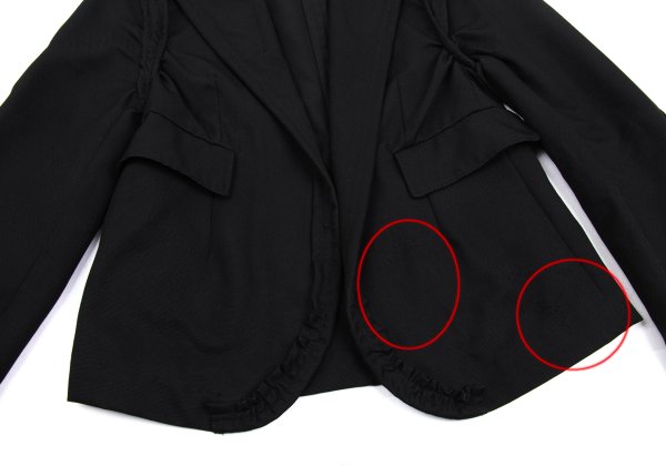 COMME des GARCONS Inside Out Design Jacket Black Size M