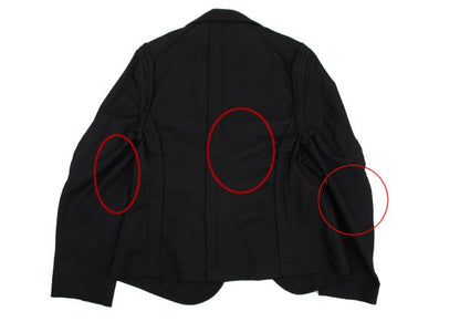 COMME des GARCONS Inside Out Design Jacket Black Size M