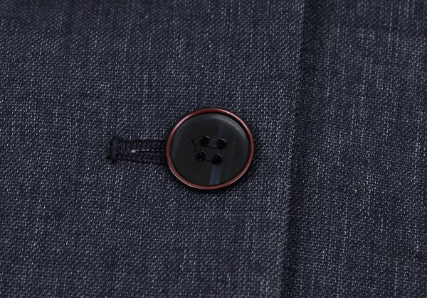 Paul Smith LONDON Cotton Linen Panel Coat Navy Size 38