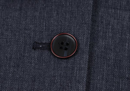 Paul Smith LONDON Cotton Linen Panel Coat Navy Size 38