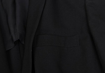 COMME des GARCONS Wool Stitch Shawl Jacket Black Size S