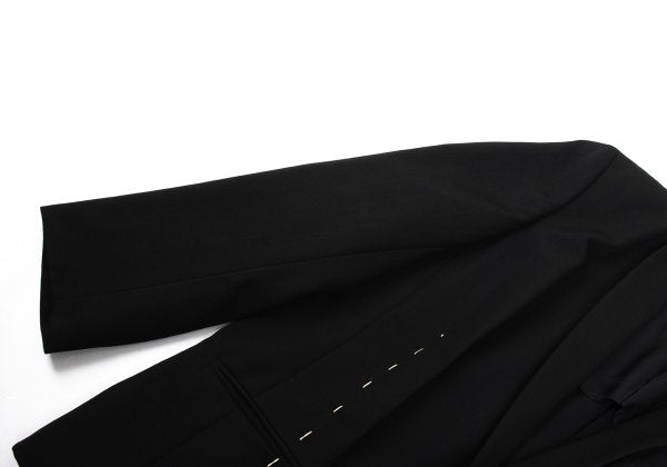 COMME des GARCONS Wool Stitch Shawl Jacket Black Size S