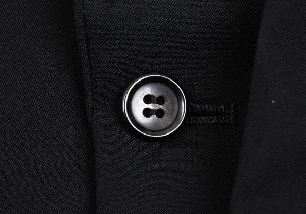 COMME des GARCONS Wool Stitch Shawl Jacket Black Size S