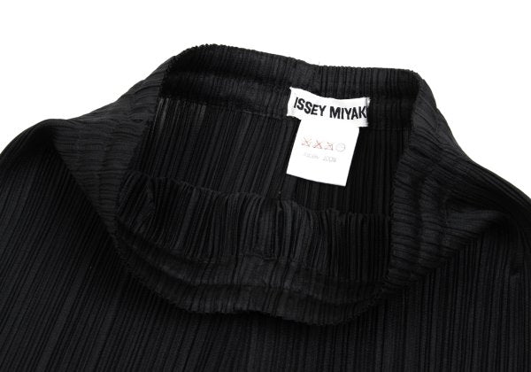 ISSEY MIYAKE Pleated Pants Black Size S