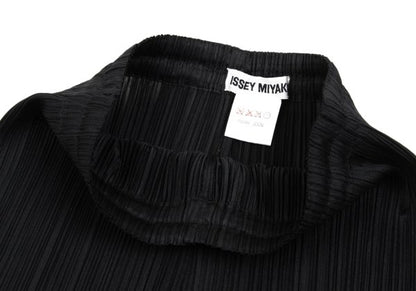 ISSEY MIYAKE Pleated Pants Black Size S