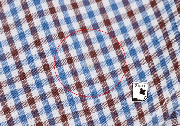 COMME des GARCONS HOMME Blue Check Flap Pocket Shirt Size L