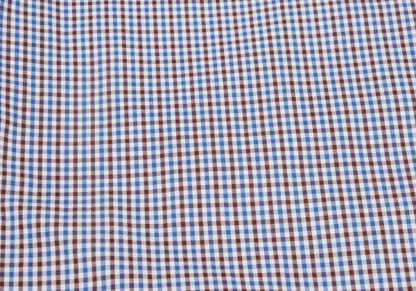 COMME des GARCONS HOMME Blue Check Flap Pocket Shirt Size L