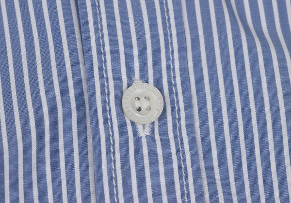 COMME des GARCONS HOMME Blue Stripe Pocket Shirt Size L