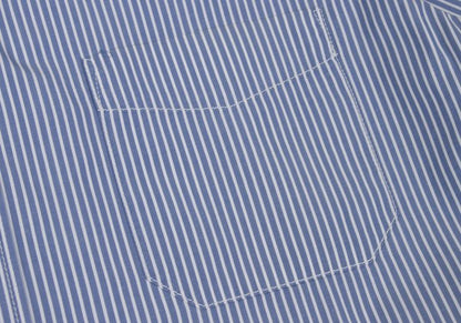 COMME des GARCONS HOMME Blue Stripe Pocket Shirt Size L